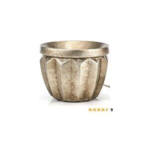 Gold Canyon Candles Metallic Warmer & Glass dish